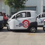 Raysince new arrivals 3 wheeled electric bike EEC 3 seats adult electric