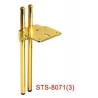 Buy cheap Manufacturing Custom Luxury Brass Metal Metallic Chrome Bed Sideboards Feet Furniture Parts Cabinet Sofa Legs from wholesalers