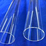 Large Diameter Quartz Glass Pipe Factory Sale Fire Polishing Fused Quartz Glass