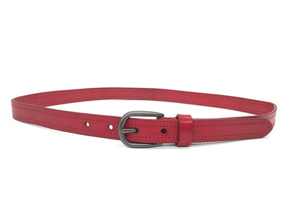Buy cheap Customized Pin Buckle Women's Fashion Full Grian Leather Belts from wholesalers