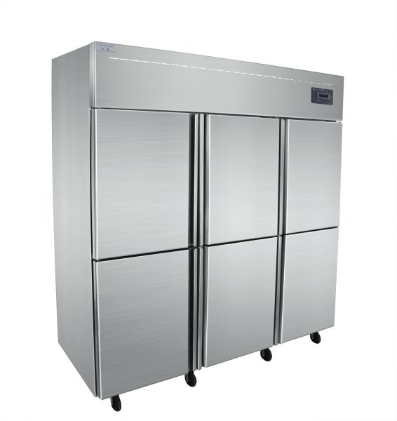 Buy cheap Six Doors Air Cooled SUS Shell Restaurant Refrigerator from wholesalers