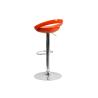 Buy cheap 300lb Vintage European Bistro Bar Stools Rust Burnt Orange Counter Stools from wholesalers