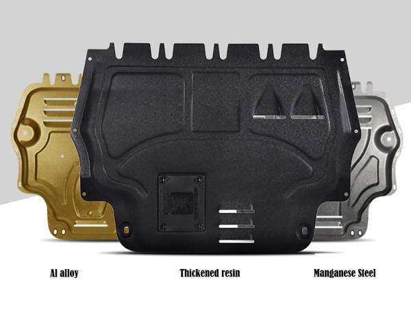 Buy cheap Golden Car Exterior Accessories Universal Front Al Car Skid Plates from wholesalers