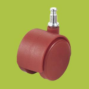 Wholesale furniture plastic casters insert stem red caster Nylon Iron from china suppliers