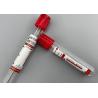 Buy cheap Disposable Red Vacuum Blood Collection Container 5ml Biochemical Test Tubes from wholesalers