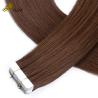 Buy cheap Platinum Blonde 20 Inch Tape Extensions Virgin Human Hair from wholesalers