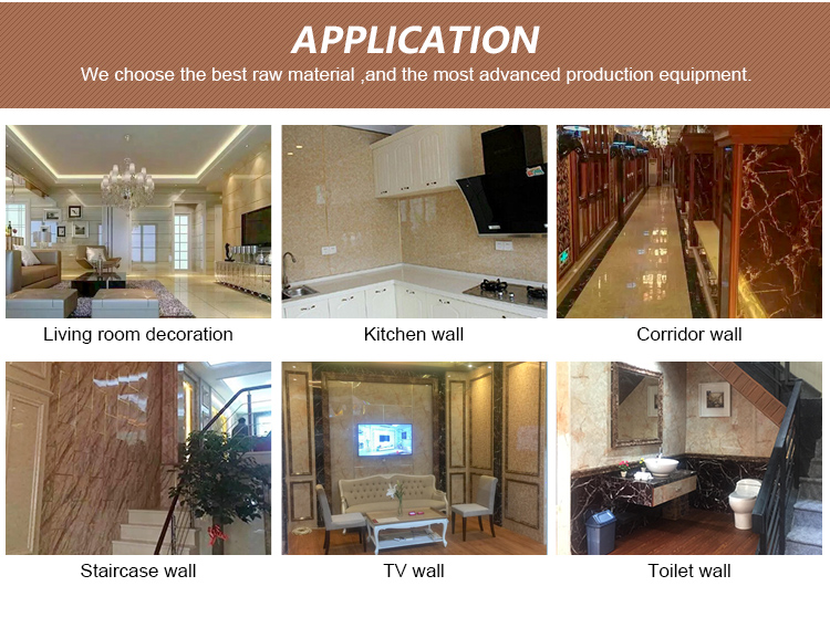 Interior PVC Wall And Ceiling Panel Waterproof UV Board PVC Sheet