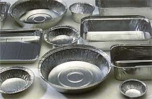 Wholesale Kitchen Rectangle H24 Aluminum Take Out Container With Aluminium Foil Paper from china suppliers