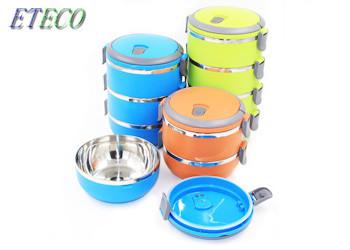 Buy cheap Multi Layer Vacuum Bento Box , Stainless Steel Stainless Steel Mess Tin With Lid from wholesalers