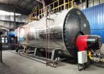 1T / H To 20 T / H Gas Oil Fuel Fired Boiler , WNS Fire Tube Boiler