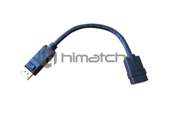 Buy cheap 6 Feet Length Displayport 1.2 Cable / Audio And Video Cables For HDTV from wholesalers