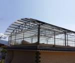 4-20mm Polycarbonate Corrugated Sheet 50 Micron Ultra Strong UV Protection For