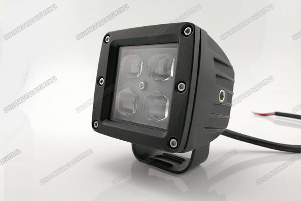 Buy cheap 1440 Lumen Infrared Car Lights , 9 - 30V DC 6000K 8D Lens LED Cube Fog Lights from wholesalers