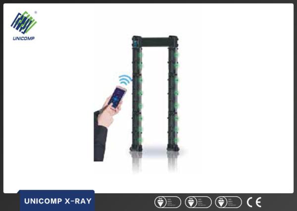 Buy cheap Portable Folding Walk Through Metal Detector Gates For Securituy Inspection from wholesalers