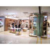 Buy cheap Metal Halide Shoe Display Racks For Shop 20mm Thick MDF Baking Paint Finished product