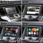 Nissan Murano Z51 Android HD screen upgrade Android auto carplay Youtube waze