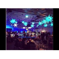 Buy cheap HAFE Colorful Changing Led Inflatable Led Star , Decoration Hanging Star 100W product
