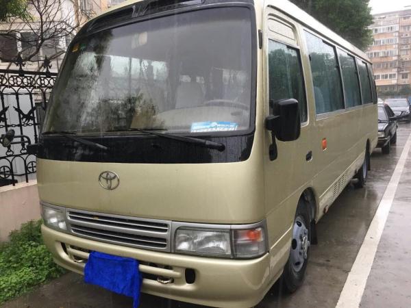 Buy cheap 29 seats used Toyota dissel coast bus for sale from wholesalers