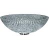 Buy cheap Round Hotel Crystal Wash Basins 130mm Artistic Glass Vessel Sink Bowl For Home Bathroom from wholesalers