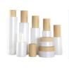 Buy cheap Pearl White 50ml 100ml Cosmetic Spray Pump Bottle Lead Free Sturdy Glass from wholesalers