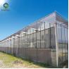 Buy cheap 12m Multi Span Polycarbonate Greenhouse For Exhibition from wholesalers