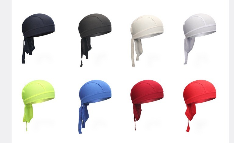 Riding Cap Mountain Bike Road Bike Cycling Solid Color Headscarf Bicycle Sports Cap