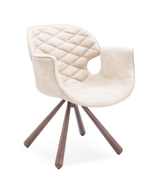 Buy cheap SH 45cm Metal Wood Dining Chair Colorful Upholstered PU Soft Seat from wholesalers