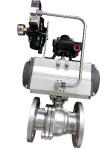 Double acting pneumatic actuator dual action rack and pinion rotary actuator for