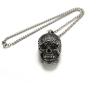 Buy cheap Wholesale Men Fashion Jewelry Cool Hip Hop Vintage Skull Head Pendant Necklace from wholesalers