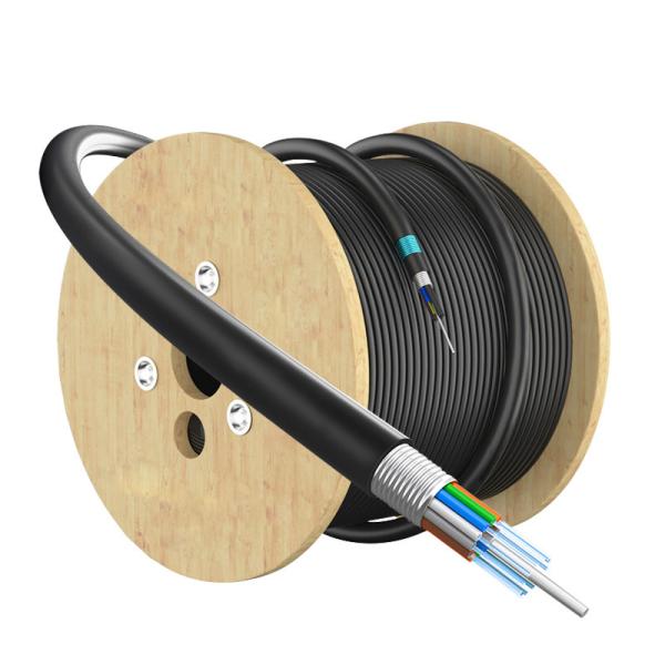 Buy cheap 2-288 Core GYTA Outdoor Duct Coaxial Direct Burial Fiber Optic Cable for SM MM Communication from wholesalers