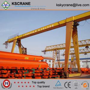 China High Performance Rail Mounted Single Girder Portal Crane With Limit Switch on sale
