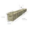 Buy cheap Heavy Galvanized mil 9 Military Defensive Hesco Barriers System from wholesalers