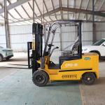 Turning Radius Electric 2 Tonne Forklift Counterbalance Type Max Lifting Height