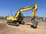 139 kN Maximum Traction Force Used Kobelco Excavator Low Travel Speed 3.4 km/h