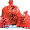 Buy cheap Biohazard Recycle Autoclavable Biohazard Bags On Roll Colored Medical Waste from wholesalers