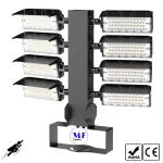 1200W 6000-6500K LED Sport Stadium Lighting 155lm/W-165lm/W 10° /20° /40° /60°
