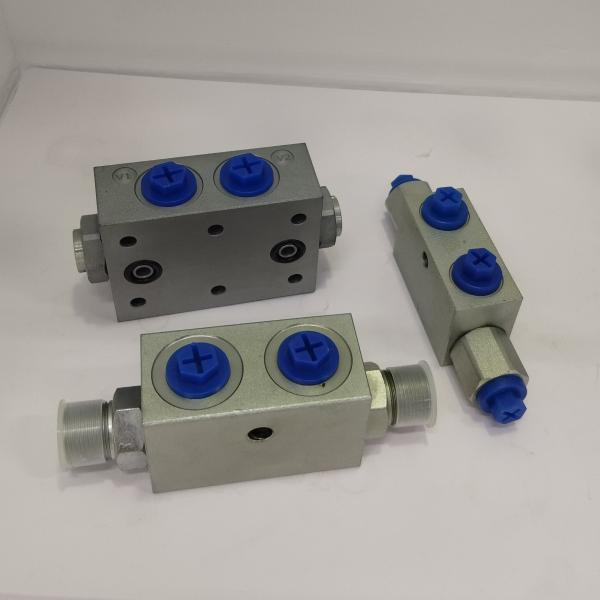 Buy cheap Dual Pilot Operated Check Valve Cartridge Customized Hydraulic Lock Valve from wholesalers