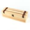 Buy cheap Wooden Wine Gift Box – Rustic Solid Wood Case for One Bottle, Perfect for Weddings, Birthdays, Anniversaries or Holiday Gifts from wholesalers