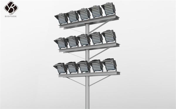 Buy cheap 400W High Power LED Sports Light IP67 Area Flood Lighting Black / Red Color from wholesalers