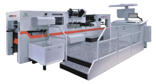 Buy cheap 1060x760mm 7000S/H EcooGraphix Automatic Hot Foil Stamping Die Cutter from wholesalers