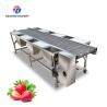 Buy cheap PVC conveyor belt stainless steel table for line stainless steel table conveyor belt conveyor line from wholesalers