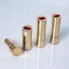 Buy cheap Luxury Gloden 3.5g-5g Lipstick Tube Empty Container With Seal Ring from wholesalers