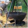Buy cheap Outdoor Corten Steel Hemisphere Fire Pit 1000mm For Outdoor Camping from wholesalers