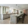 Buy cheap Matt MDF Wood Kitchen Cabinets Quartz / Granite Countertop Lacquer Shaker Style from wholesalers