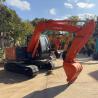 Buy cheap 7Ton used HITACHI ZX70 ZX70-3 ZX70-5 ZX65U excavator with low working time and good quality for construction from wholesalers