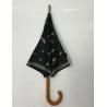 Buy cheap 190T Pongee Manual Open Wooden Shaft Umbrella With Full Color Printing from wholesalers