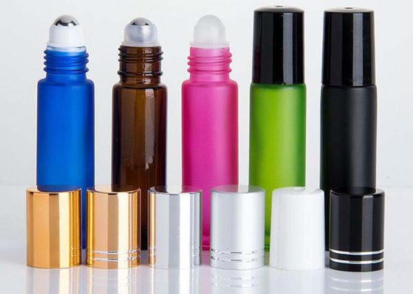 Buy cheap 5ml - 10ml Essential Oil Bottle , Frosted Cosmetic Bottles Customized Acceptable from wholesalers