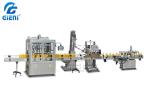 120 Bottles / Min 4KW Bottle Filling Machine 1200kg With Diving Nozzles