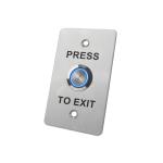HS501L 86*50mm Thick faceplate 304 Stainless Steel Push Button,Output NO/NC/COM