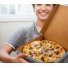 Buy cheap Custom Printed Corrugated Pizza Paper Box for Fast Foods and Takeaway Restaurants from wholesalers